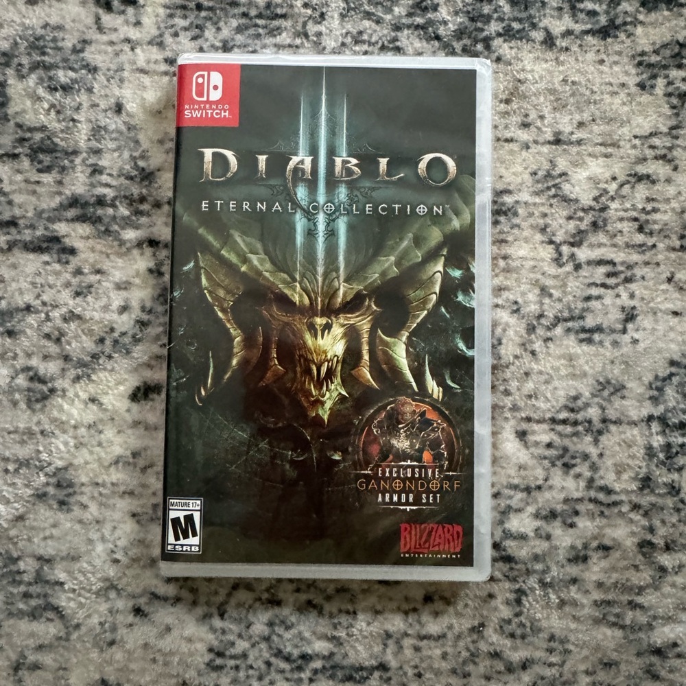 Nintendo Diablo III Eternal Collection - Black and Gold